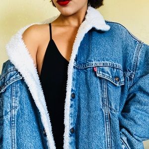 Vintage Levi's Sherpa jacket
